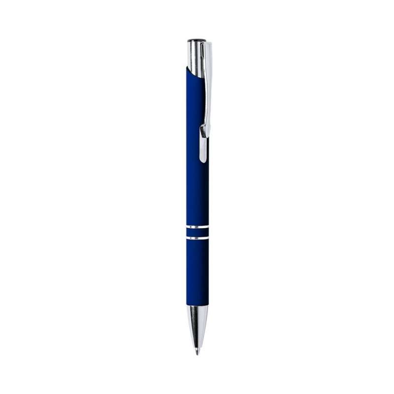 Elegant Two-Tone Aluminum Push Pen - Ballpoint pen at wholesale prices