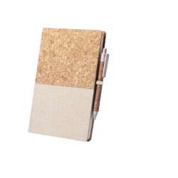 A5 Cork Notebook with...
