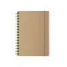 Spiral-Bound A5 Eco-Friendly Lined Notebook - Notepad at wholesale prices