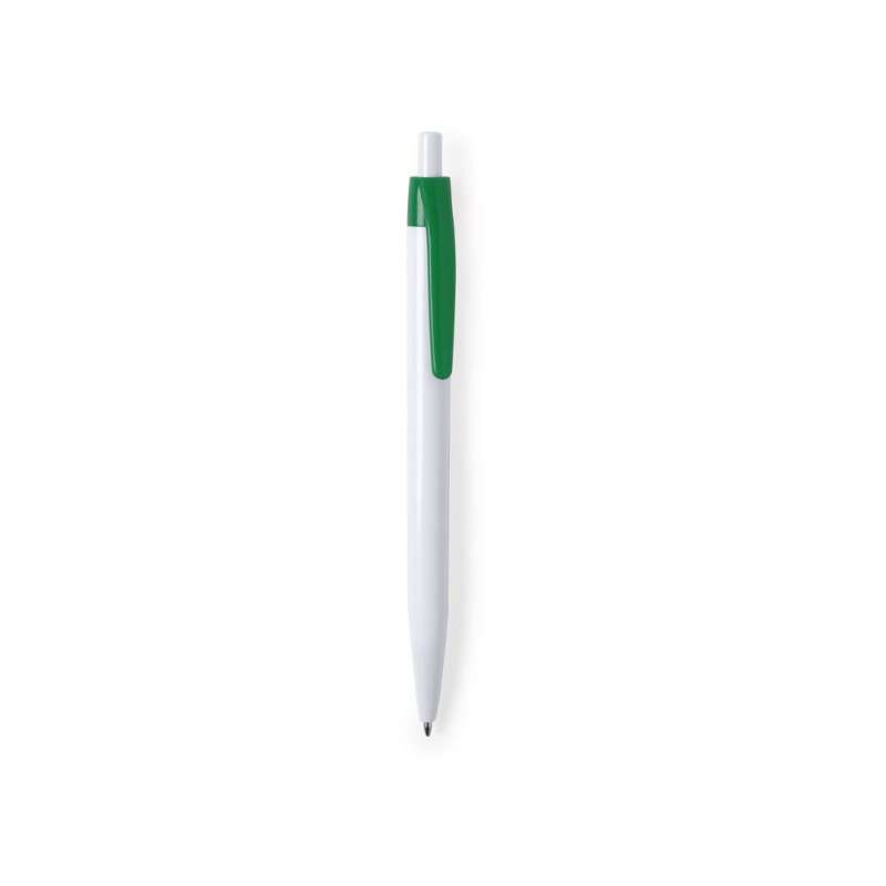 Bicolor Push Button Ballpoint Pen - Ballpoint pen at wholesale prices