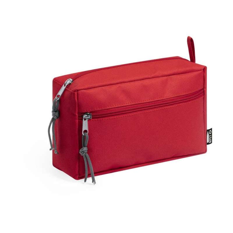 Eco-Friendly RPET Toiletry Bag with Zipper - Toiletry bag at wholesale prices