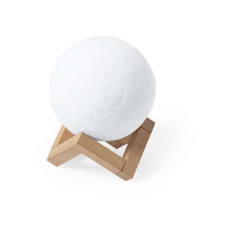 Compact Bluetooth Speaker and Lamp with Wood Base at wholesale prices - Bluetooth at wholesale prices