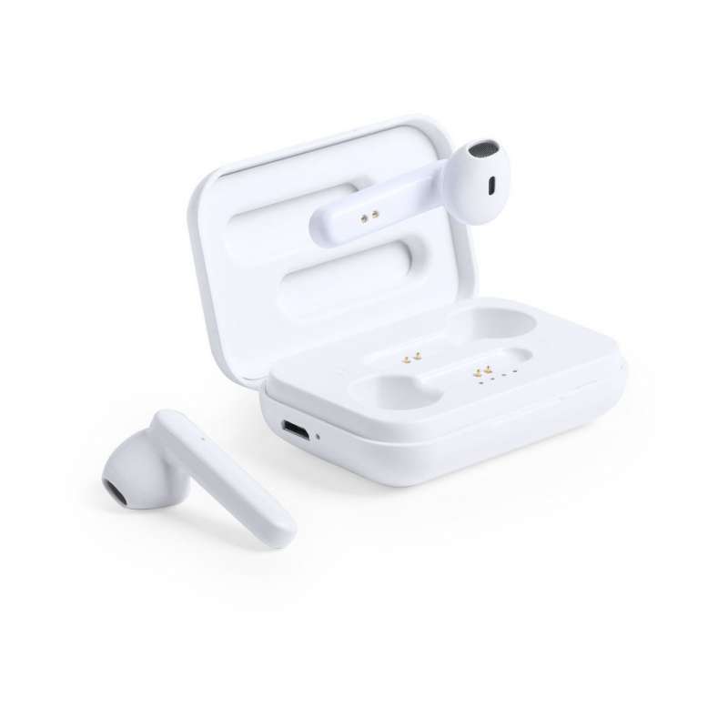 Auriculares in-ear Bluetooth 5.0 blancos a precios de mayorista - Accesorios de teléfono a precios de mayorista