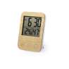 Bamboo Front Weather Station with Hygrometer - Weather station at wholesale prices