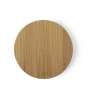 Eco-Friendly Round Bamboo Wireless Charger - Phone Accessories at wholesale prices
