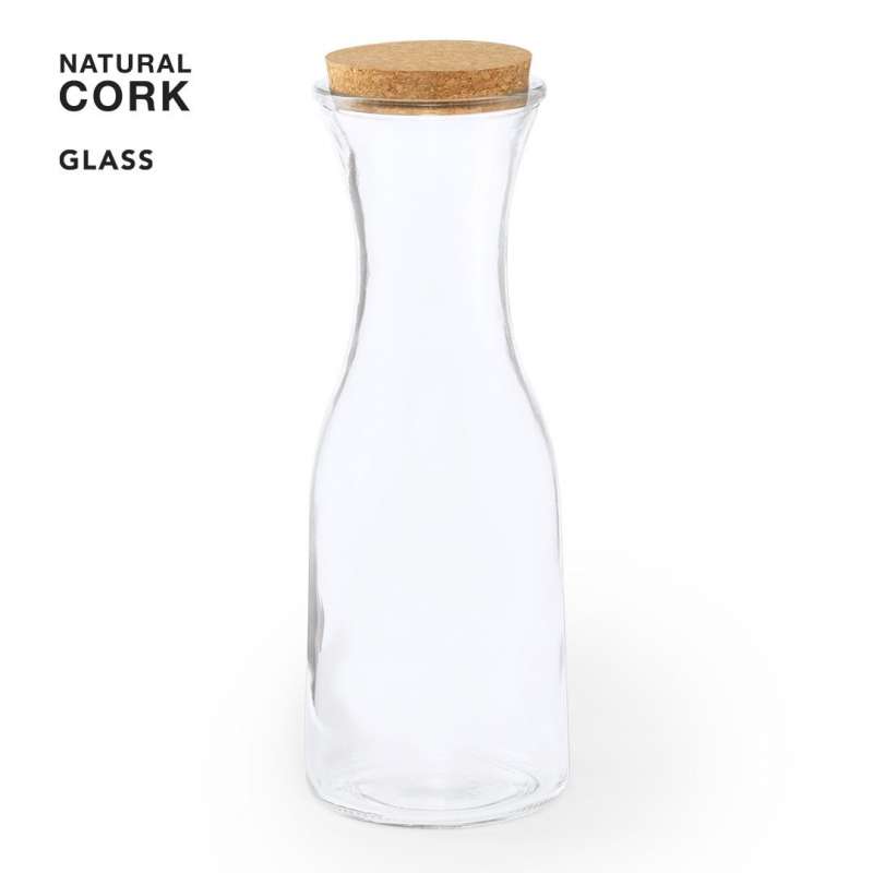 Eco-Friendly Glass Bottle with Cork Stopper at wholesale prices - Bottle at wholesale prices