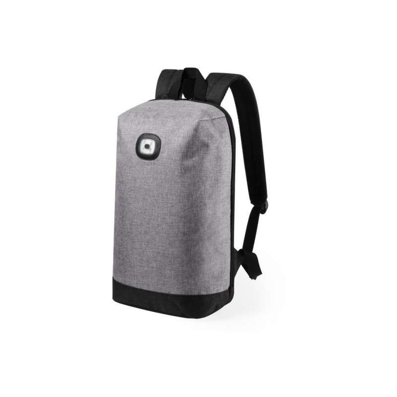 Multifunctional 600D Polyester Backpack with Lights - Backpack at wholesale prices