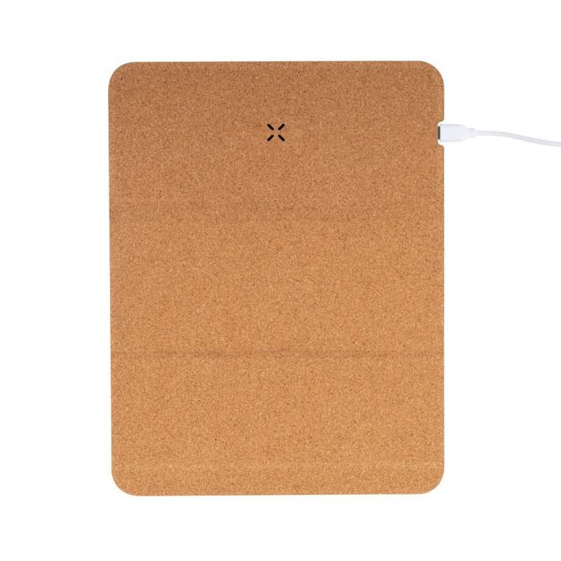 Eco-Friendly Cork Wireless Charging Mouse Pad - Mouse pad at wholesale prices