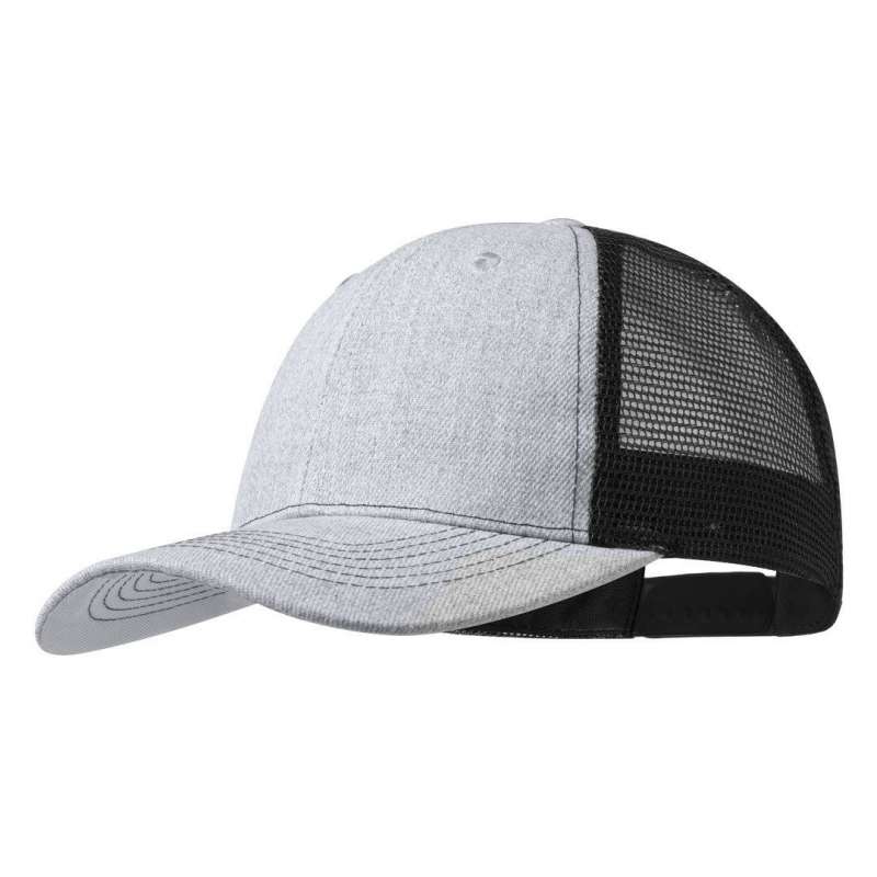 Two-Tone 6-Panel Adjustable Mesh Cap - Cap at wholesale prices