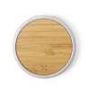 Circular Bamboo Wireless Charger with LED Indicator - Phone Accessories at wholesale prices