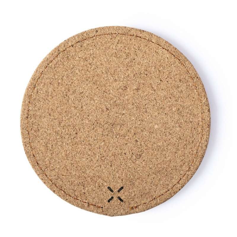 Eco-Friendly Round Wireless Charger in Cork - Phone Accessories at wholesale prices
