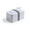 Antibacteriële lunchbox 700 ml met bestek - Lunchbox tegen groothandelsprijzen