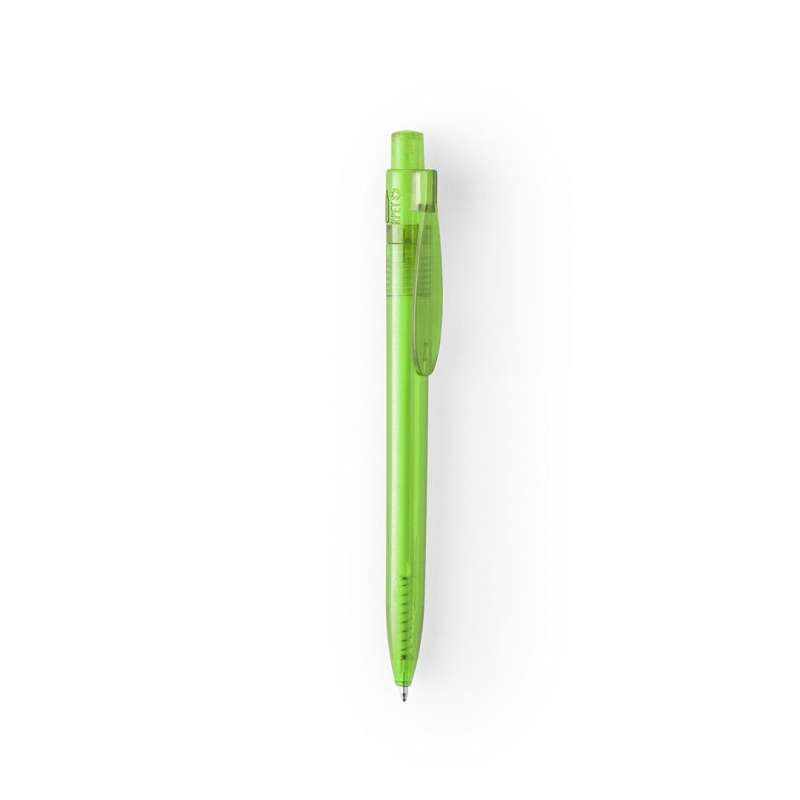 Translucent RPET Eco-Friendly Ballpoint Pen - Recyclable accessory at wholesale prices