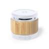 Compact Bamboo Wireless Charger Bluetooth Speaker - Wireless charger at wholesale prices