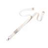 Naturlig bomulds lanyard med metal karabinhage - Papirvarer til engrospris