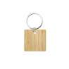 Natural Bamboo Keychain - Various Shapes - Wooden keychains at wholesale prices