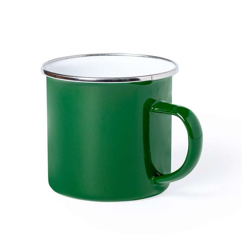 Taza metálica vintage 380 ml colorida - Taza a precios de mayorista