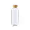 600ml Eco-Friendly RPET Water Bottle with Bamboo Cap - Recyclable accessory at wholesale prices