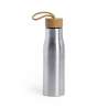 Garrafa inox 550 ml com tampa de bambu - Acessório justo e durável a preço grossista Garrafa inox 550 ml com tampa de bambu - Acessório justo e durável a preço grossista