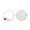 Draadloze oplader rond 10 Watts met kabelopslag - Recycleerbaar accessoire tegen groothandelsprijzen Draadloze oplader rond 10 Watts met kabelopslag - Recycleerbaar accessoire tegen groothandelsprijzen