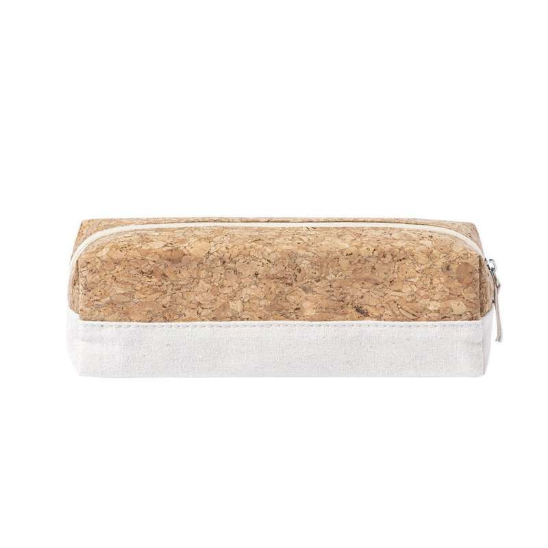 Trousse de Liège Natural com Fecho  a preço grossista - Acessório reciclável a preço grossista