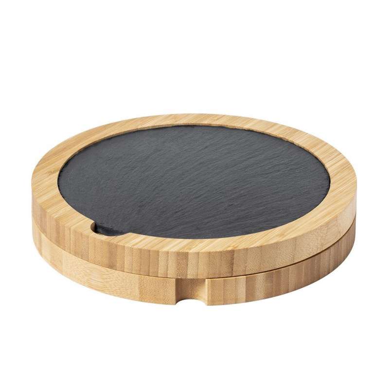 Set de 4 utensilios para queso en bambú a precios de mayorista - tabla de quesos a precios de mayorista