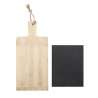 Tabua de Corte 28,5 x 13 cm em Bambu e Ardoise - Tábua de cortar a preço grossista