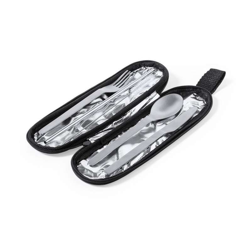 Reusable Stainless Steel Cutlery Set with Pouch - Cover at wholesale prices