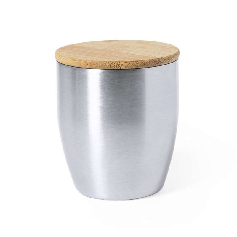 500 ml Curved Glass Insulated Cup - Insulated mug at wholesale prices