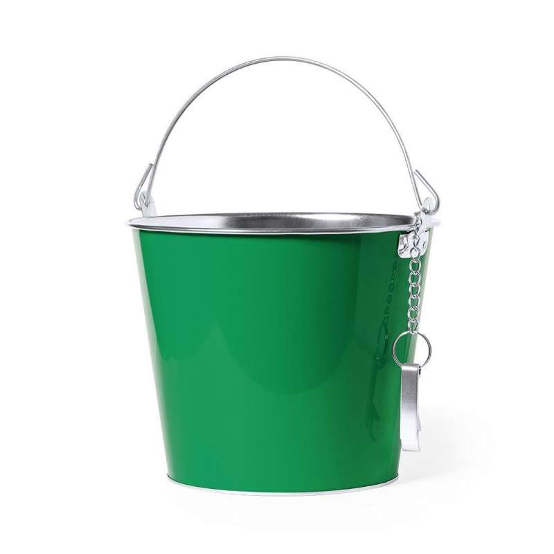6L Galvanized Metal Bucket with Handle at wholesale prices - Wine bucket at wholesale prices
