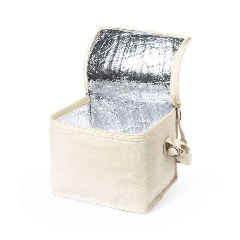 Cotton Cooler Bag with Insulated Lining - Insulated bag at wholesale prices