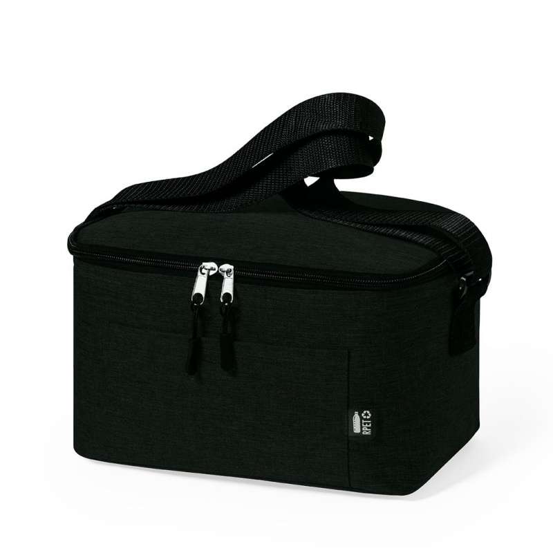 600D RPET Insulated Cooler Bag with Zipper at wholesale prices - Recyclable accessory at wholesale prices