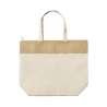Insulated Cotton Bag 13 x 17 x 5.5 in - Natural bag at wholesale prices