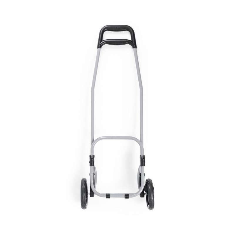 Natural Jute Folding Shopping Cart with Wheels - Cart at wholesale prices