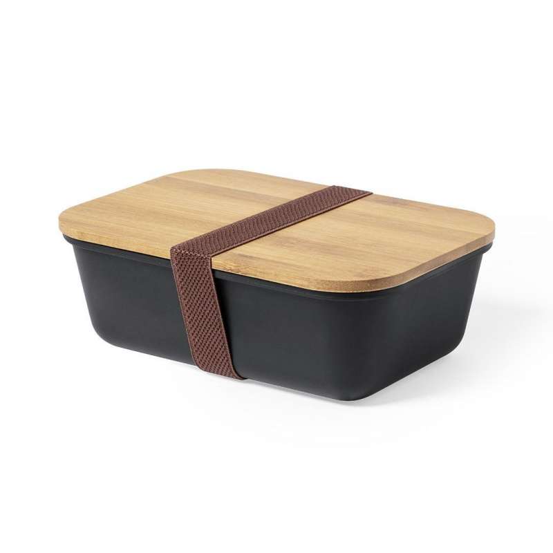 1L BPA-Free Lunch Box with Bamboo Lid - Lunch box at wholesale prices