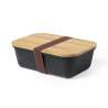Scatola pranzo 1L in PP con coperchio bambù - Lunch box a prezzi all'ingrosso