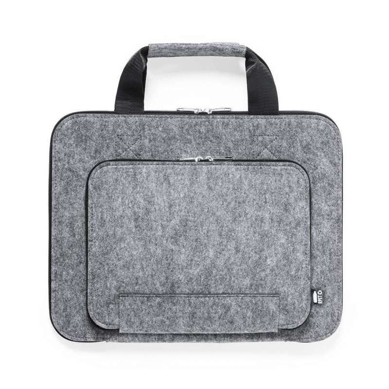 RPET-filt dokumentväska 38x28 cm - Återvinningsbar tillbehör till grossistpris