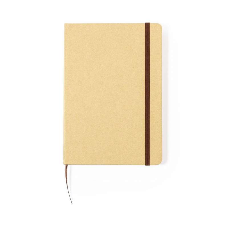 A5 Eco-Friendly Recycled Cardboard Notebook - Recyclable accessory at wholesale prices