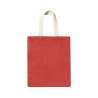 Natural Jute Tote Bag with Cotton Handles - Natural bag at wholesale prices