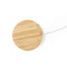 10 Watts Bamboo Wireless Charging Stand, 100cm USB - Wireless charger at wholesale prices