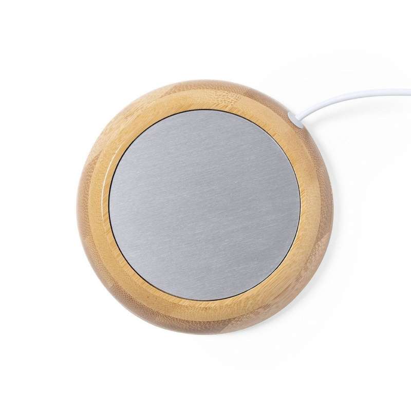 Calentador de Tazas de Bambú USB  a precios de mayorista - calentador de tazas a precios de mayorista