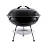 Zwarte carbonstalen barbecue met ventilatiegaten - Barbecue tegen groothandelsprijzen Zwarte carbonstalen barbecue met ventilatiegaten - Barbecue tegen groothandelsprijzen