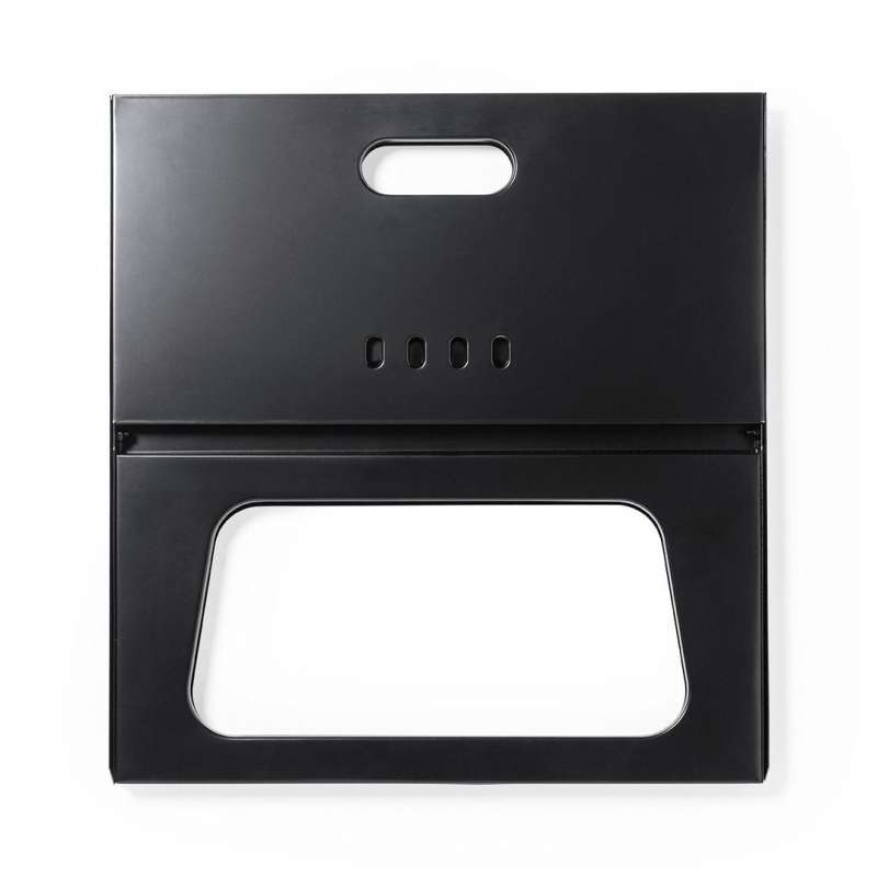 Barbecue Pliant Compatto Nero in Metallo - Barbecue a prezzi all'ingrosso