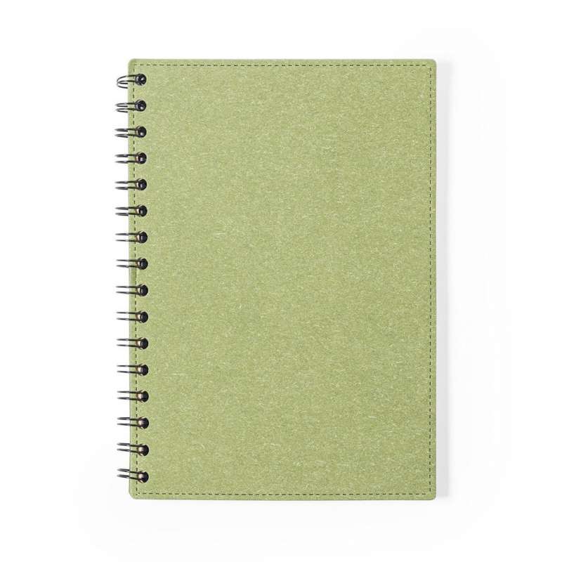 Cuaderno A5 liso reciclado con anillas - Accesorio reciclable a precios de mayorista