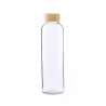 Glasflaska 500 ml med bambulock - Vattenflaska till grossistpris