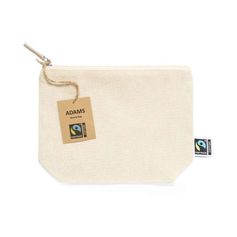 Nécessaire coton 180G Fairtrade à prix grossiste - Sac naturel à prix de gros
