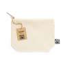Necessaire in cotone 180g Fairtrade naturale - Sacchetto naturale a prezzi all'ingrosso