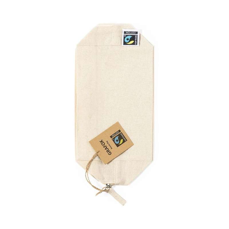 Neceser de algodón 180g/m2 natural - Saco natural a precios de mayorista