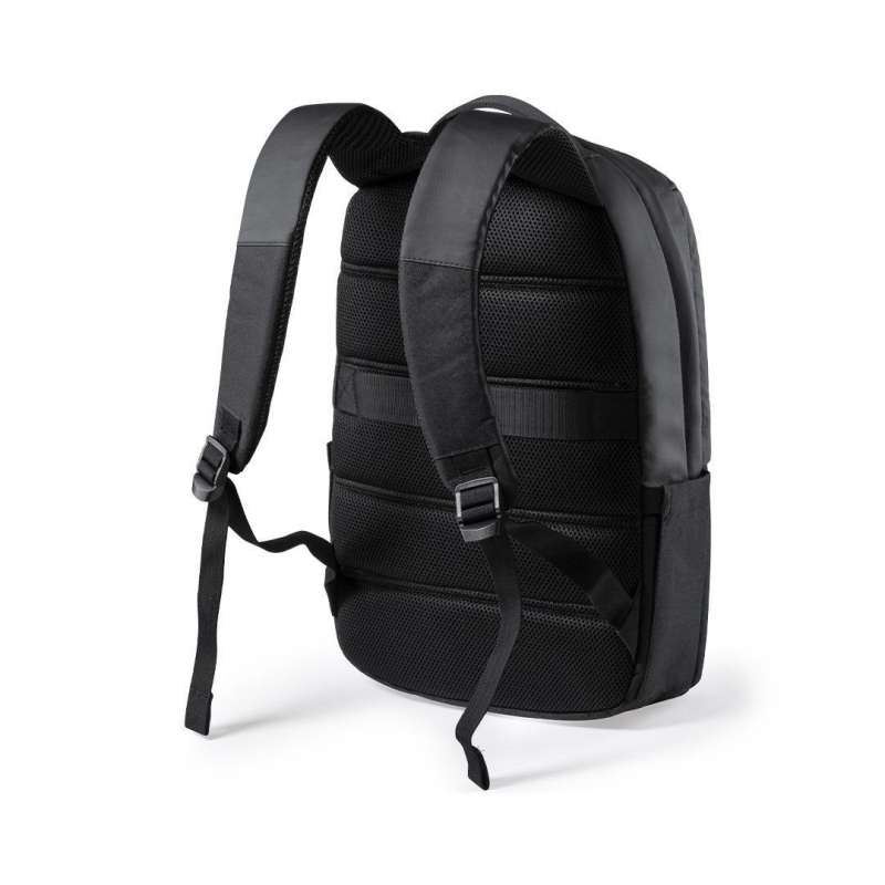 Schwarzer Rucksack aus 600 deniers Polyester 15" - Rucksack zu Großhandelspreisen