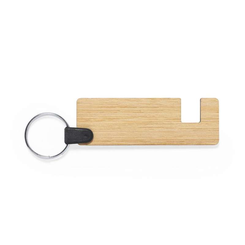 Natural Bamboo Keychain Holder for Tablets - tablet stand at wholesale prices